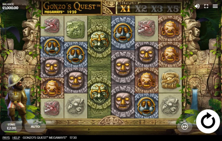 slot Megaways Gonzo's Quest
