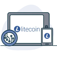 litecoin ul background