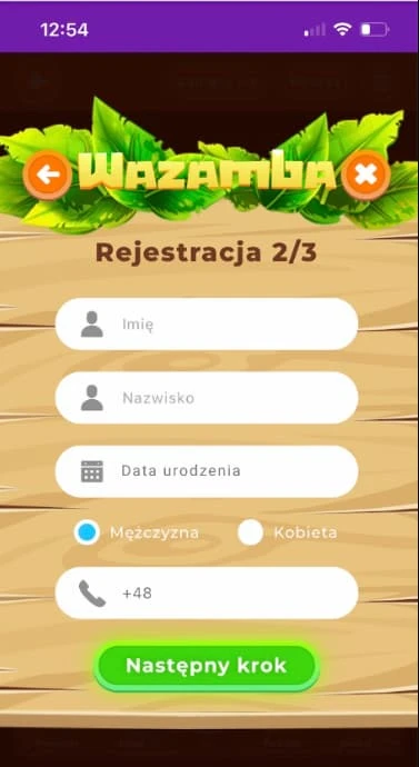rejestracja wazamba 2