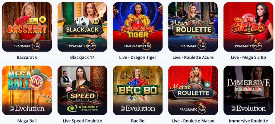 vulkan vegas kasyno na żywo