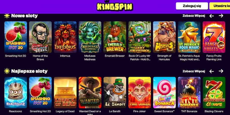 KingSpin- automaty online