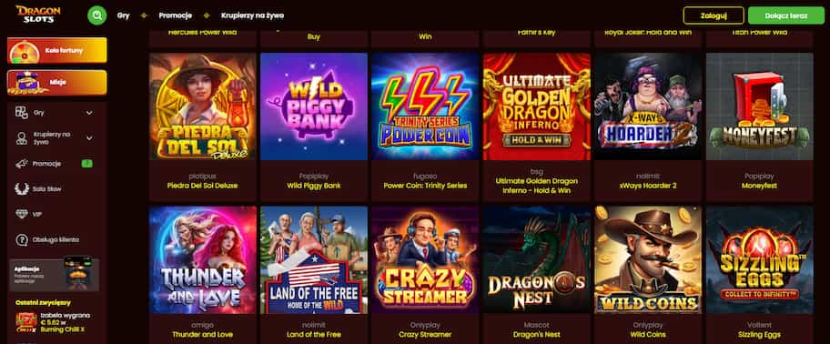 DragonSlots kasyno - automaty online