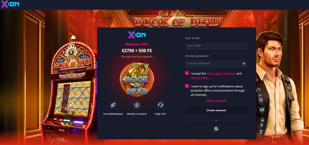 xon bonus powitalny